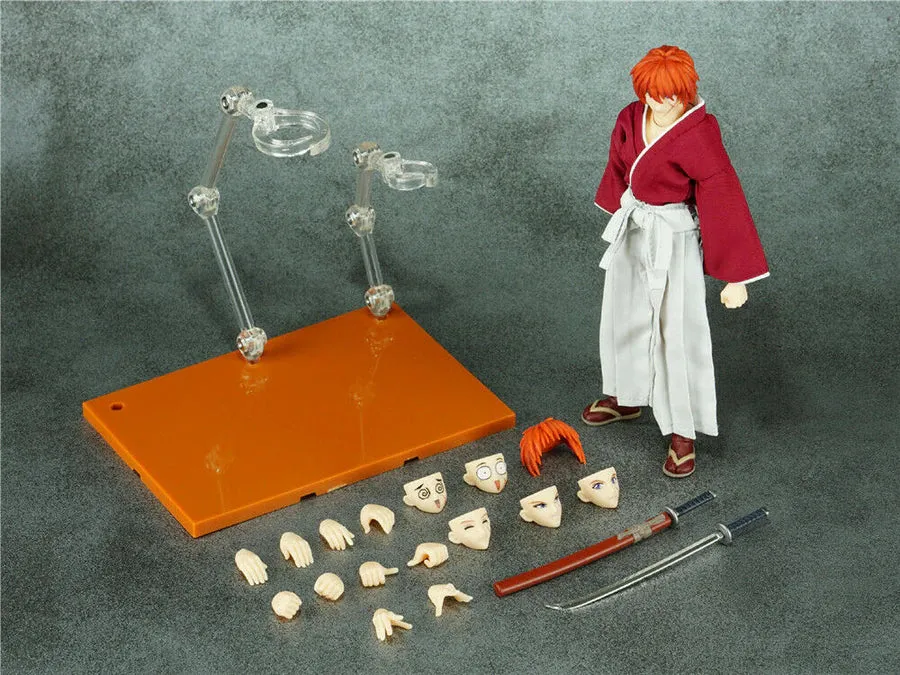 Dasin Models 6 Inch Rurouni Kenshin Himura Kenshin Samurai X Red Version