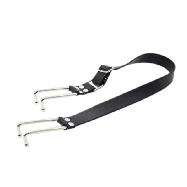 Deschizător de gură TOYZ4LOVERS Fetish Art Mouth Spreader. pentru jocuri erotice BDSM. negru cu argintiu (00904294)