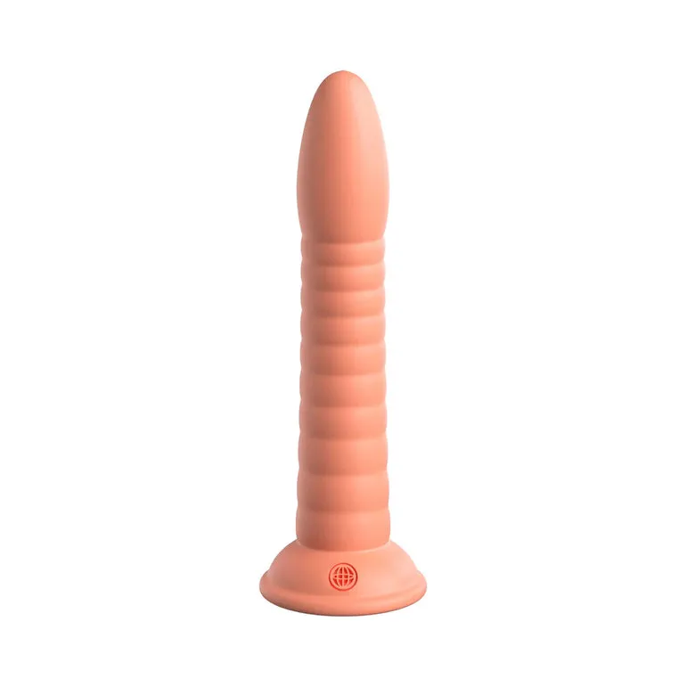 Dillio Platinum Wild Thing 7 Inch Peach Silicone Dildo