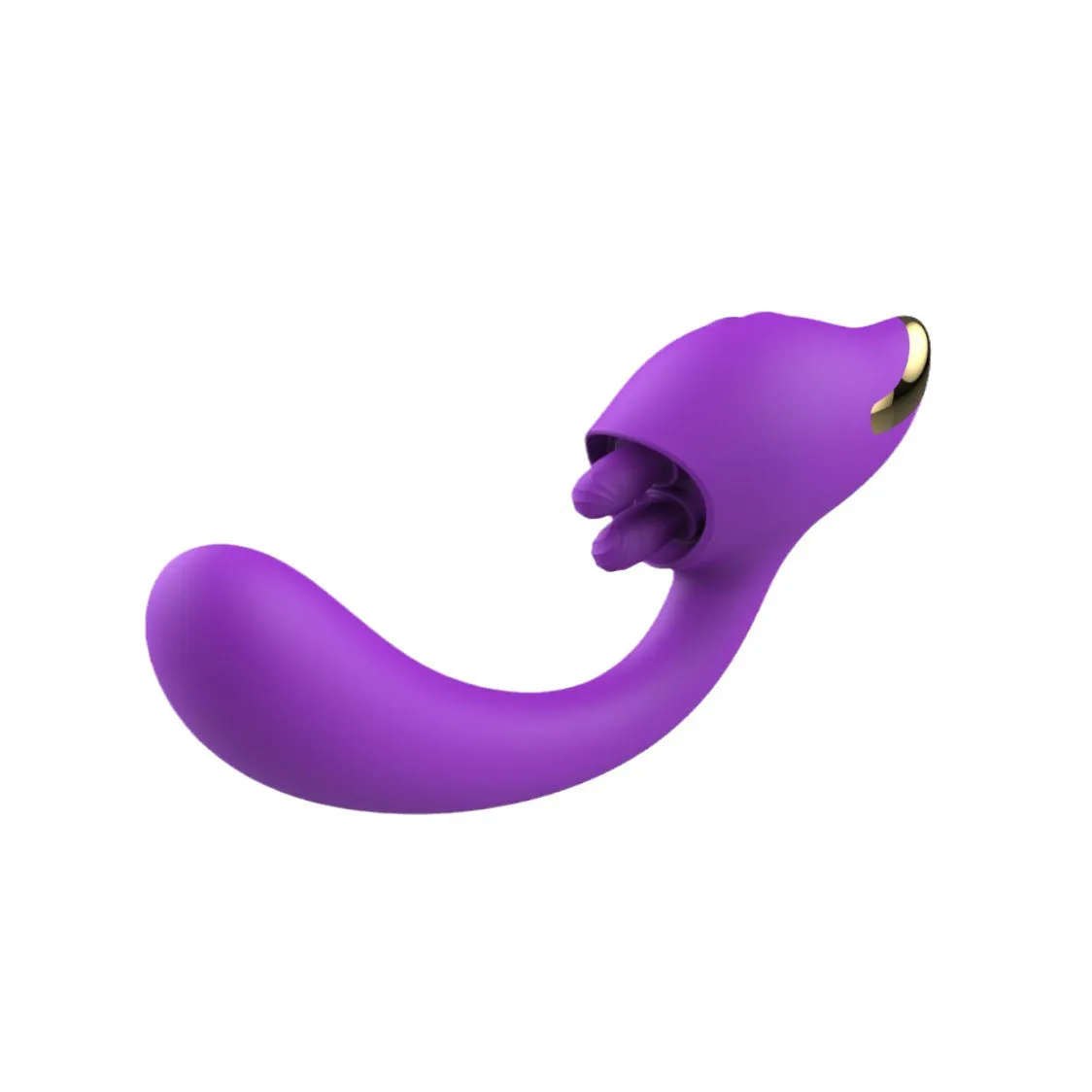 Double End G Spot Clit Clamps Stimulator - Vibrating Anal Dildo Clitoral Female Sex Toys