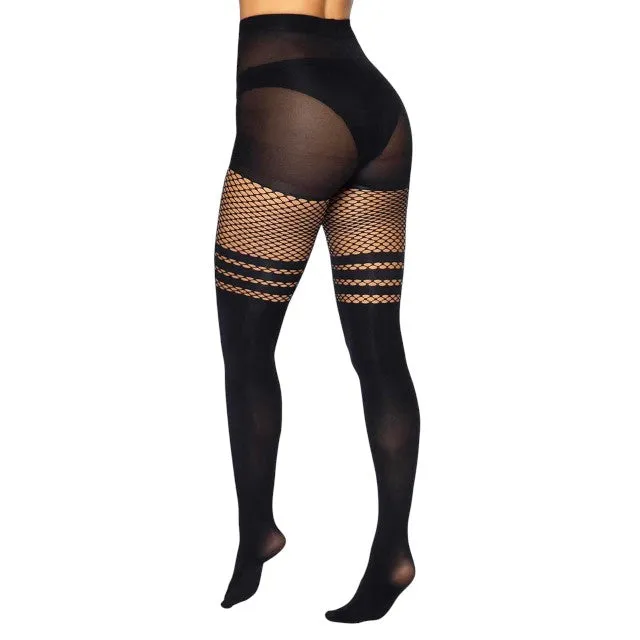 Dresuri LegAvenue - Pantyhouse Hosiery. nergu. marime universala (Model 9999)