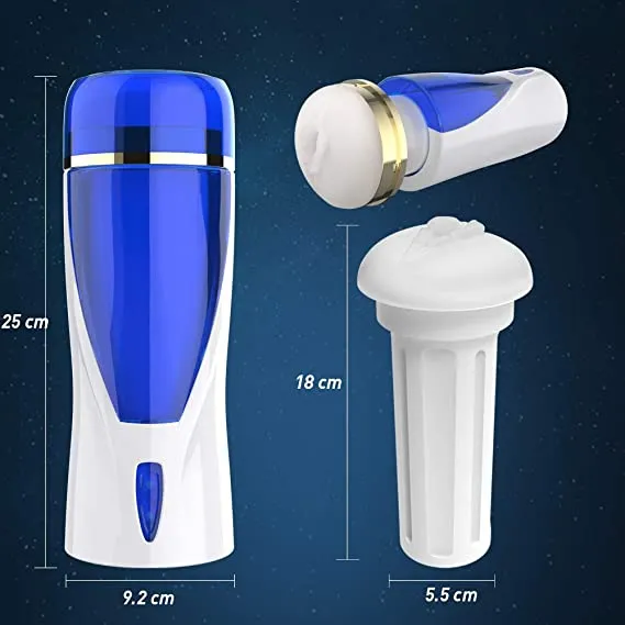 Electric Thrusting Masturbator - With 3 Powerful Thrusting Modes