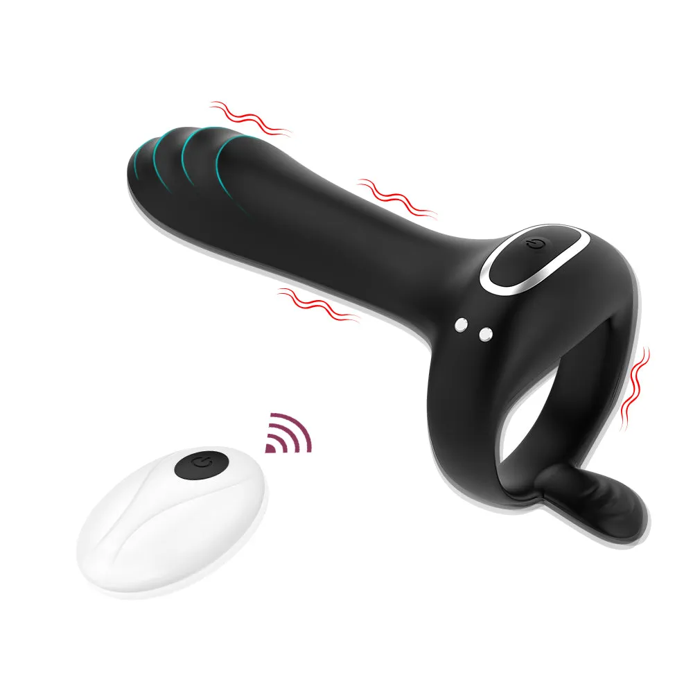Eros Silent App Vibrating Cock Ring | Couples Remote Control | Extra Girth