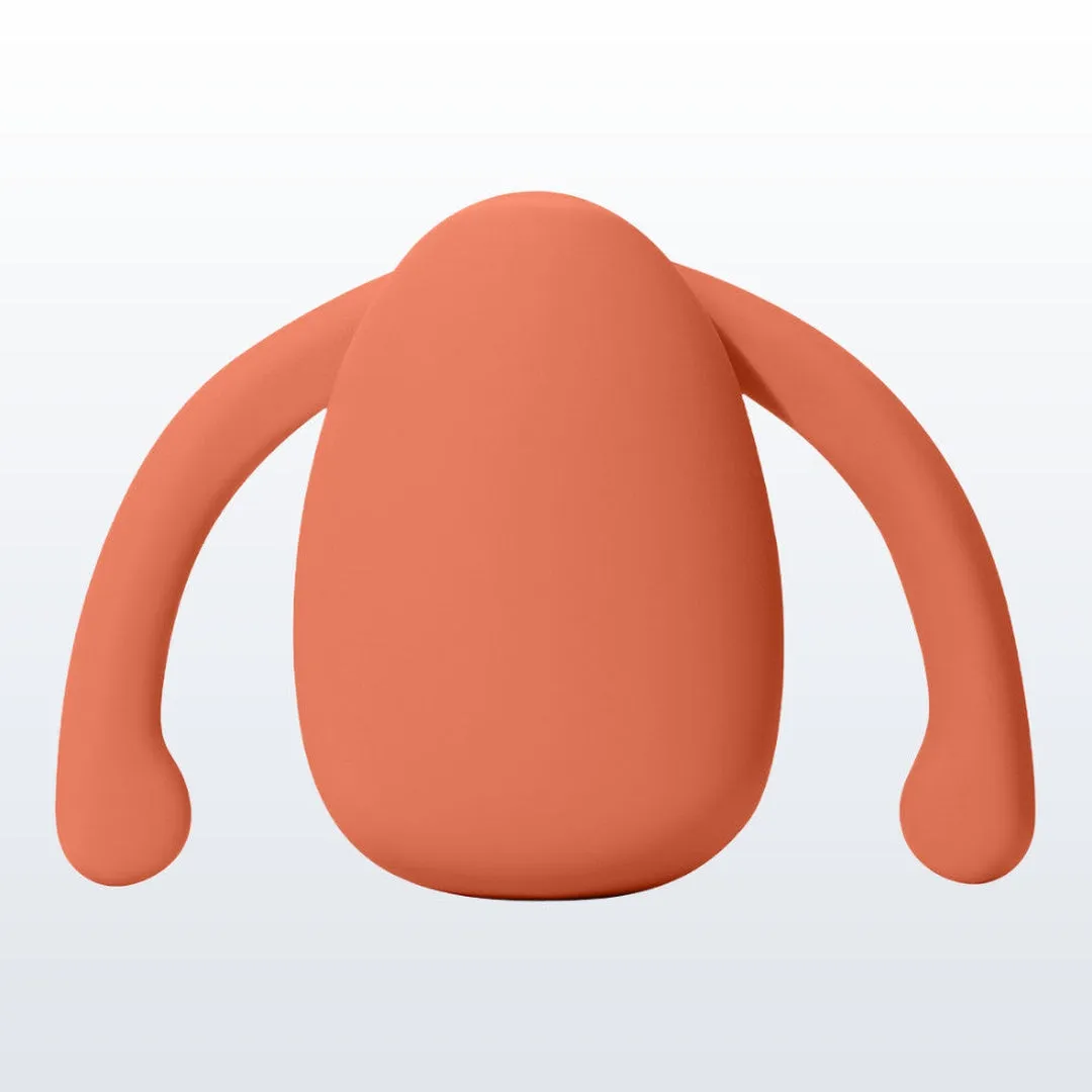 Eva by Dame - Hands-Free Clitoral Vibrator (Papaya)