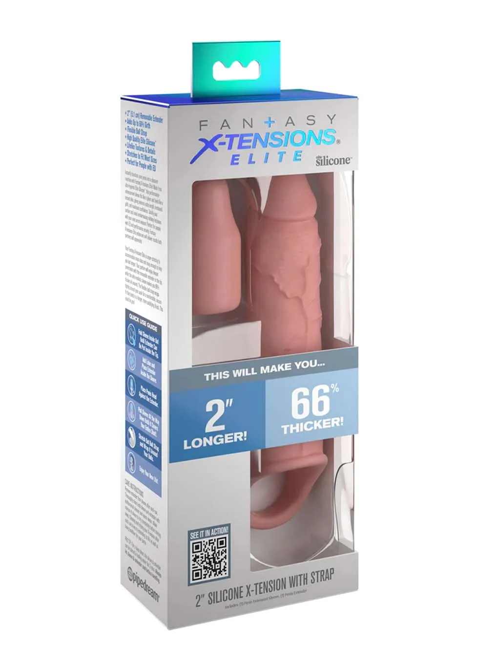 Fantasy X-tensions Elite 2 Silicone Extension With Strap