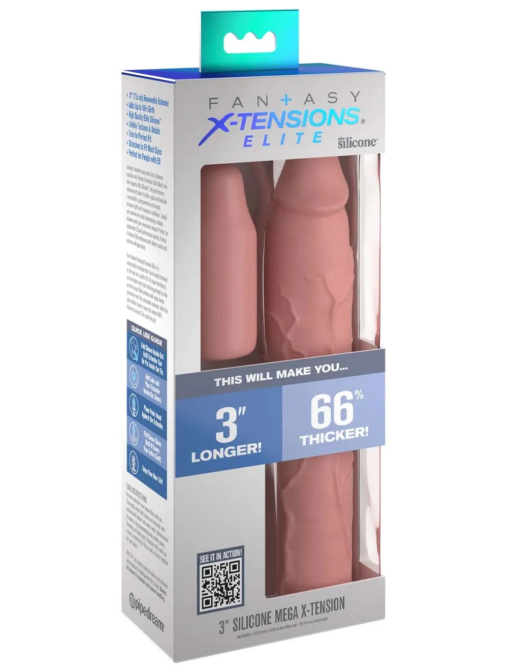 Fantasy X-tensions Elite 3 Silicone Extension