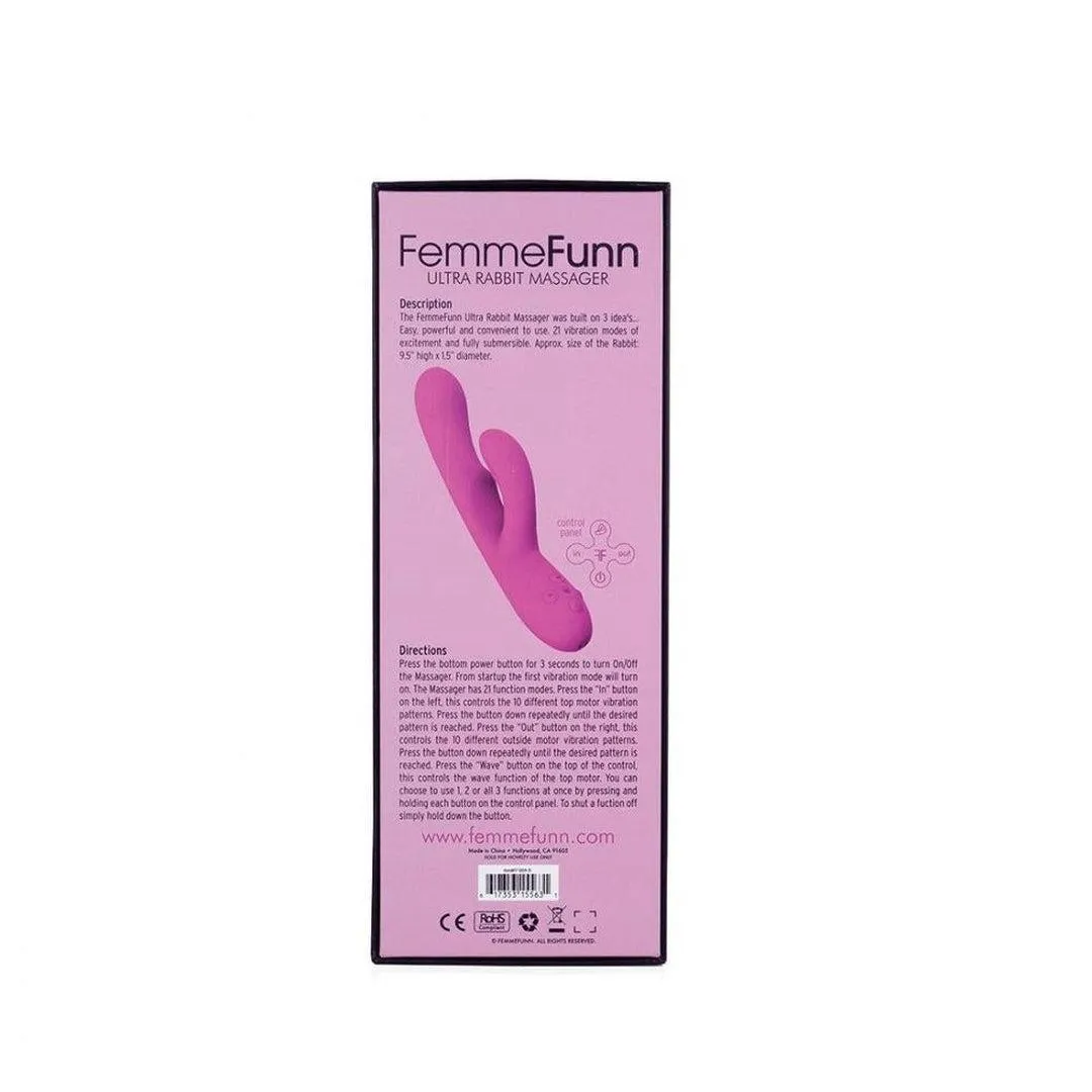 Femme Funn Ultra Rabbit Vibrator - Pink