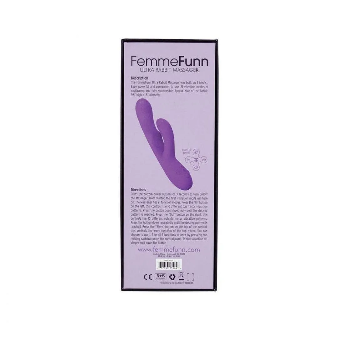 Femme Funn Ultra Rabbit Vibrator - Purple