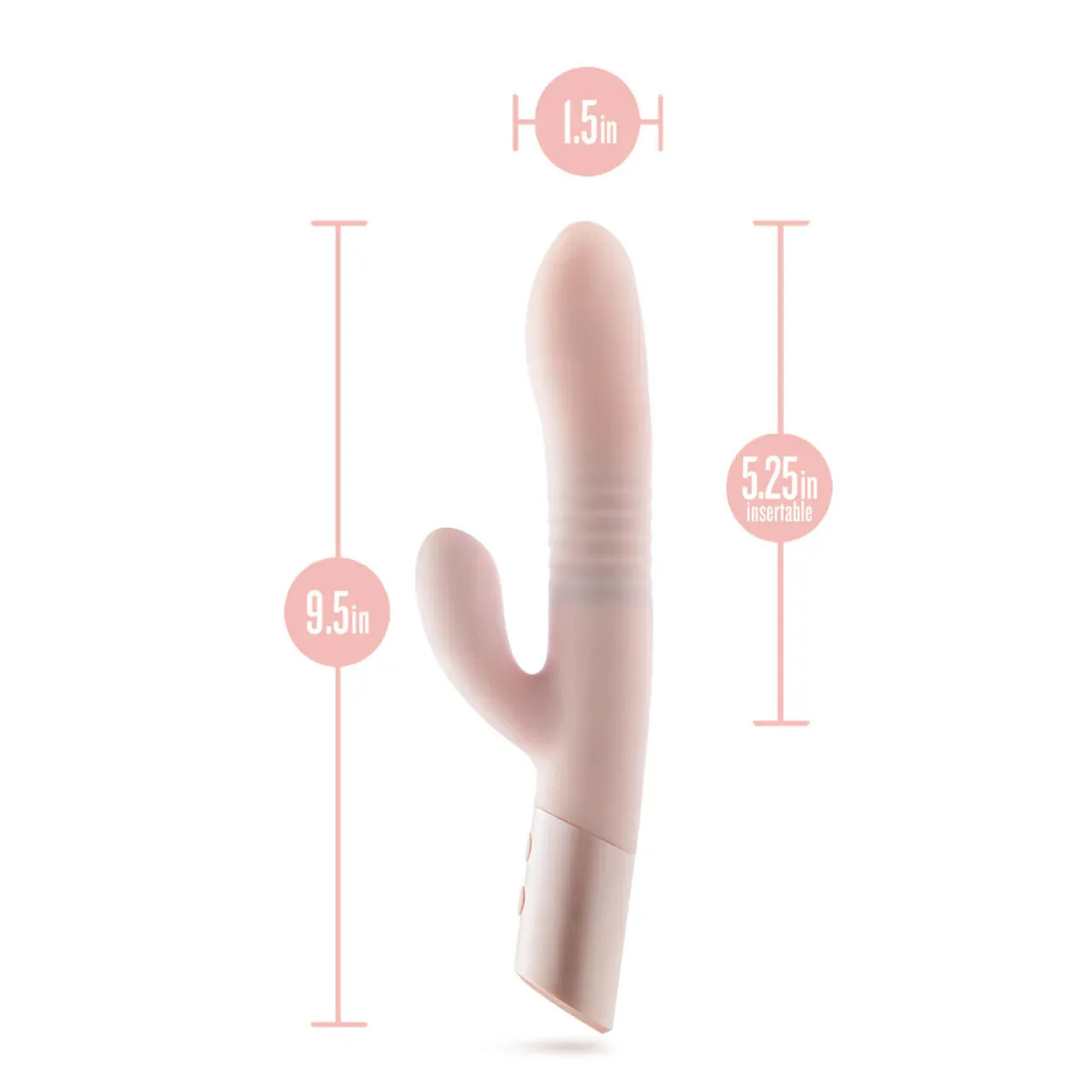 Fraya Thrusting Vibrator by Blush Novelties