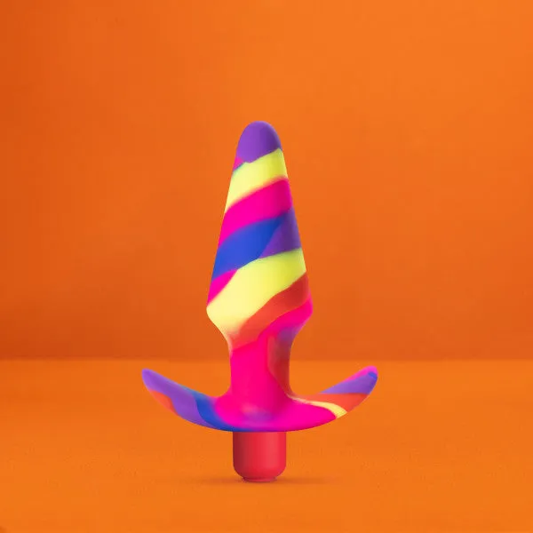Free Spirit Vibrating 10 Function Silicone Butt Plug