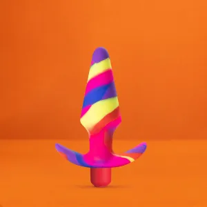 Free Spirit Vibrating 10 Function Silicone Butt Plug