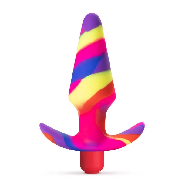 Free Spirit Vibrating 10 Function Silicone Butt Plug