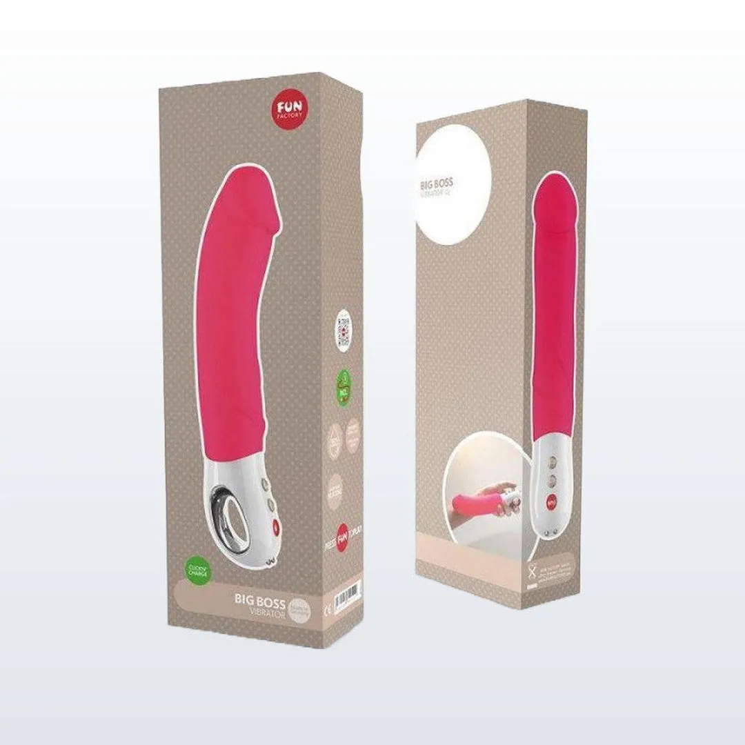 Fun Factory Big Boss XL G-Spot Vibrator  - Pink