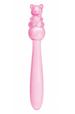 Glass Teddy Bear Dildo