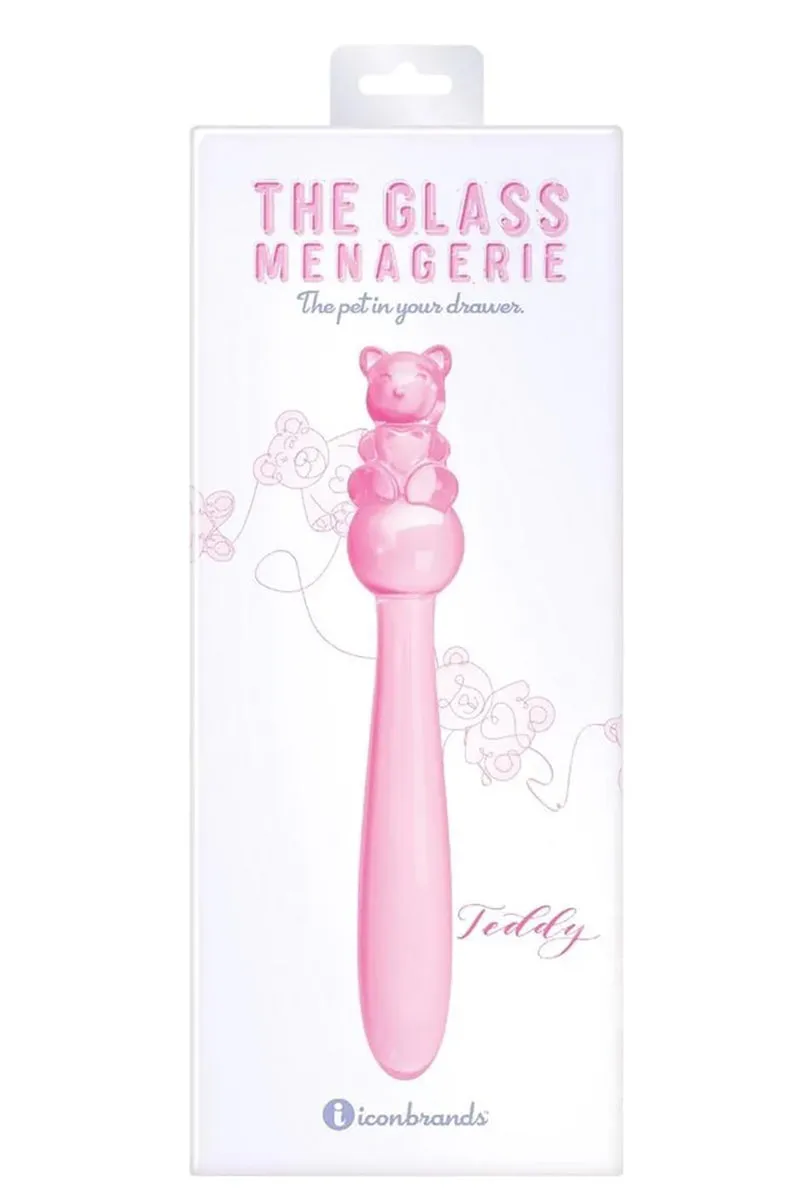 Glass Teddy Bear Dildo