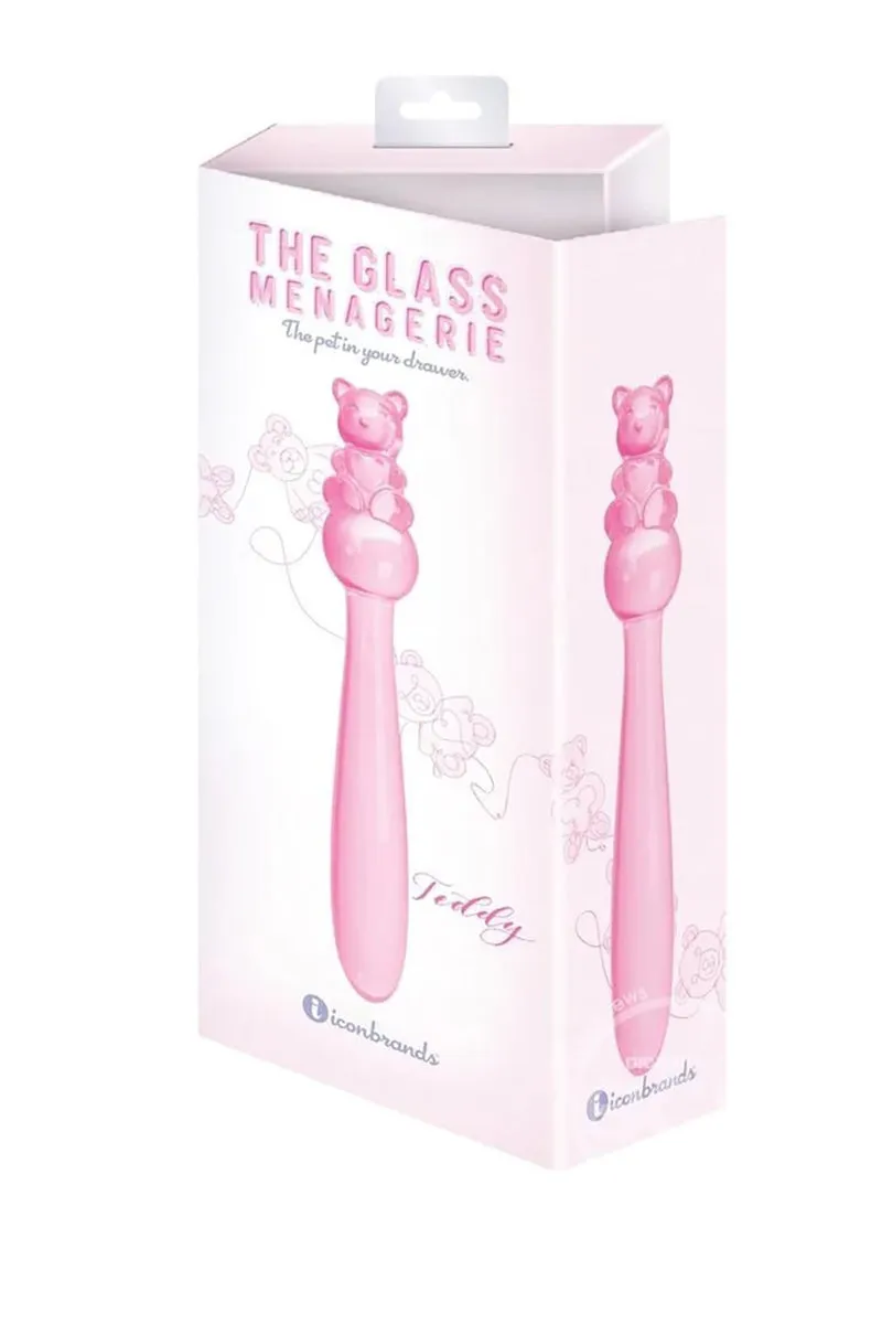 Glass Teddy Bear Dildo