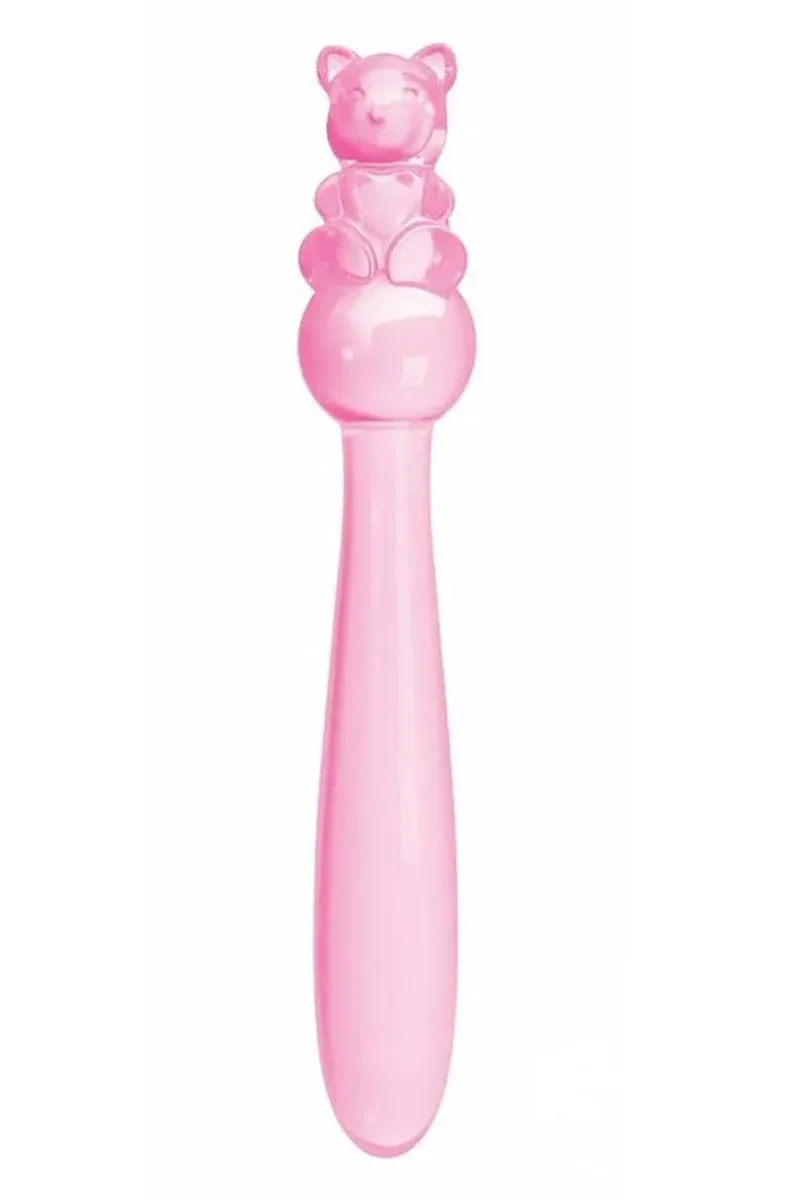 Glass Teddy Bear Dildo