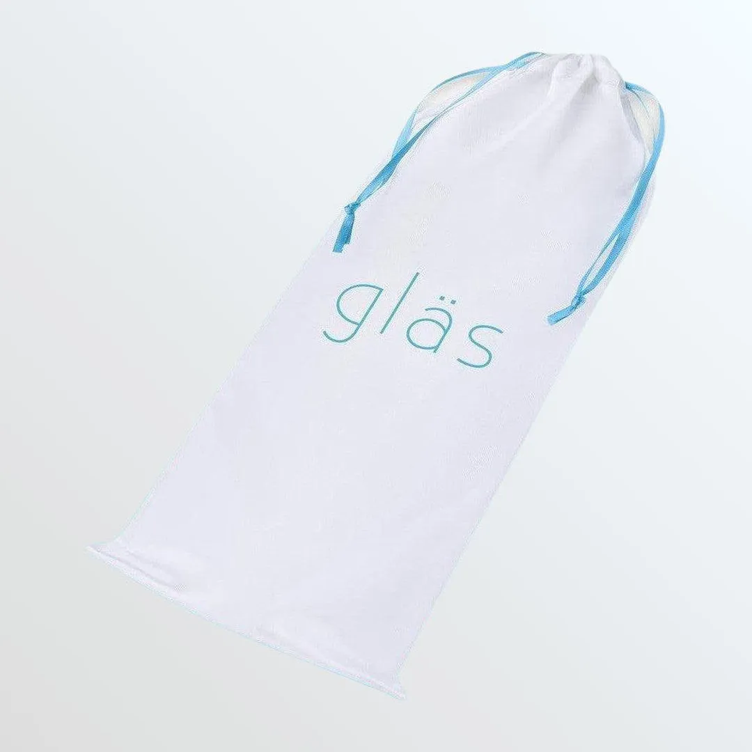 Gläs Blue Spiral 7.5 Glass Dildo
