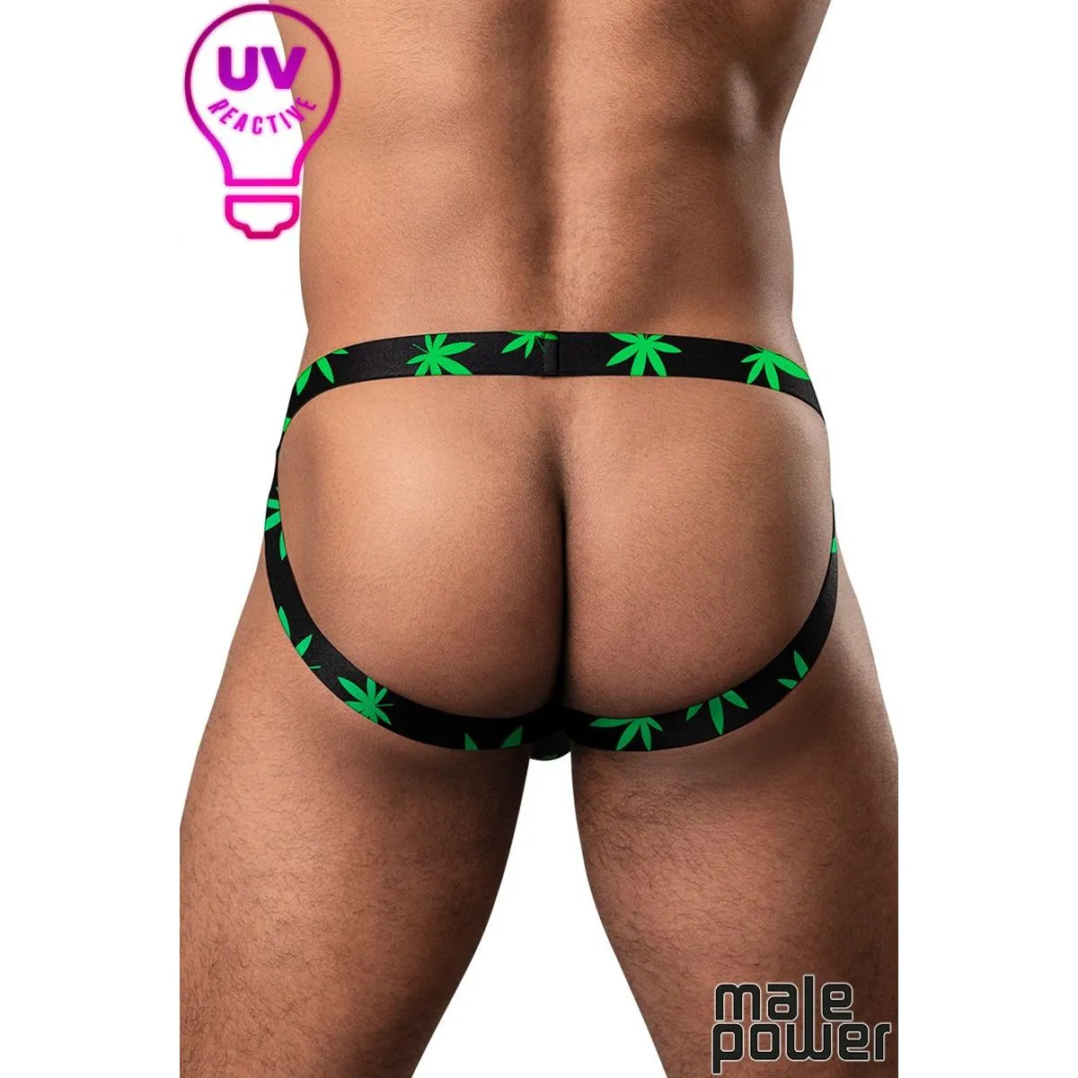 Hazy Days Leaf Jock Undies by Male Power