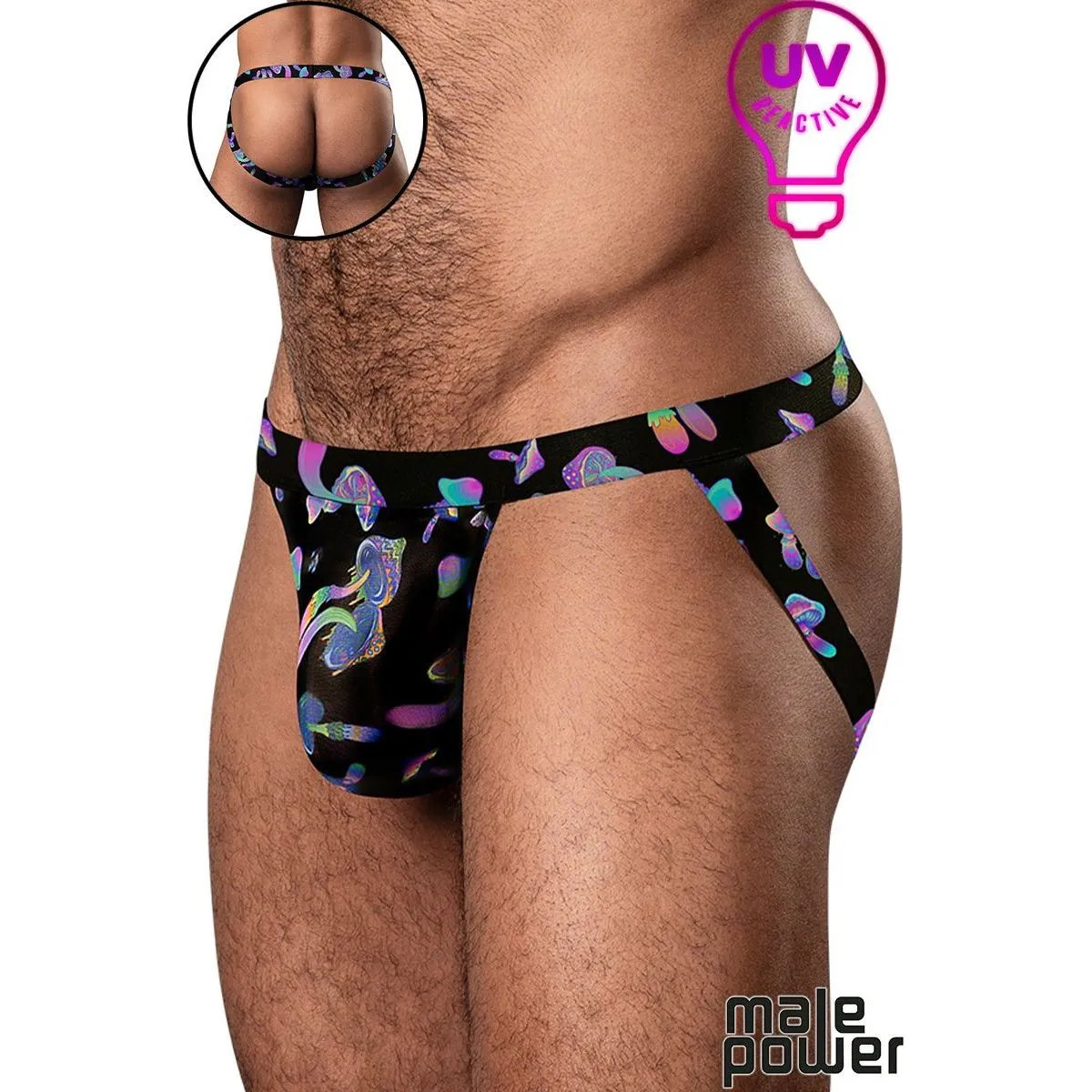 Hazy Days Mushroom Jock Undies by Male Power