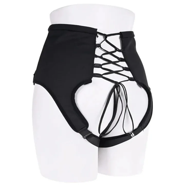 High Waisted Corset Strap On by Sportsheets