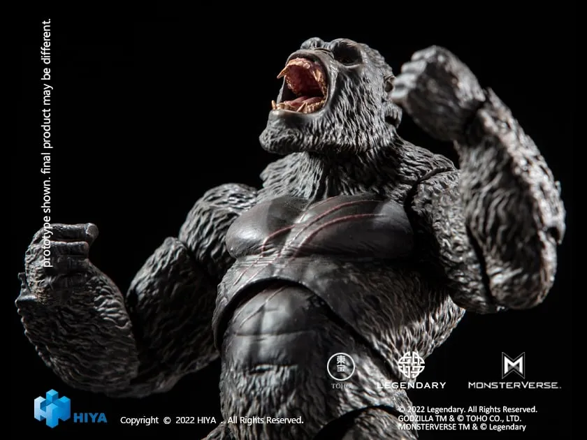 Hiya Toys Exquisite Basic Godzilla Vs. Kong Kong Action Figure