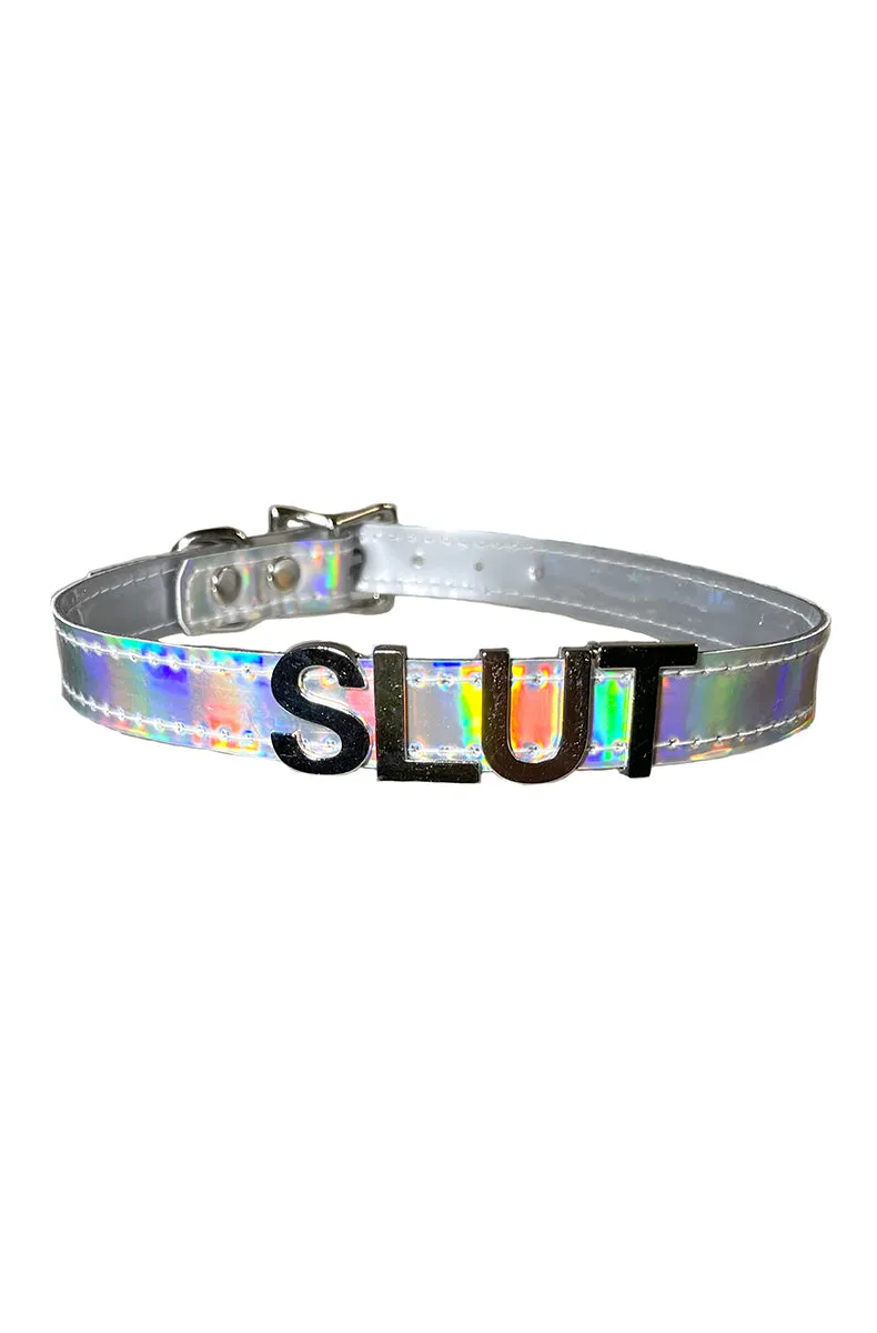 Holographic Slut Collar