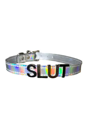 Holographic Slut Collar