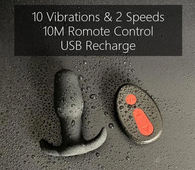 HOTBOY Automatic Electric Remote Control Small Anal Plug Prostate Vibrator