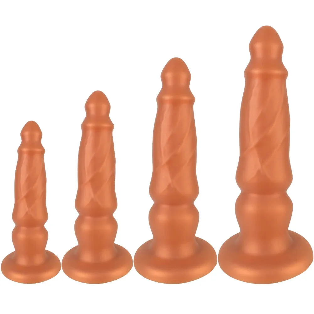 Huge Anal Dildo - Silicone Anal Expander Butt Plug Prostate Massager
