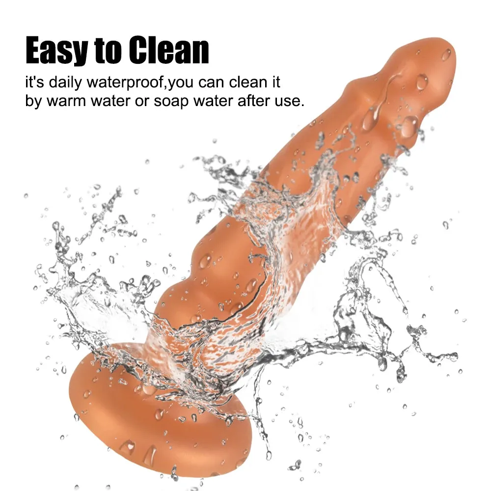 Huge Anal Dildo - Silicone Anal Expander Butt Plug Prostate Massager