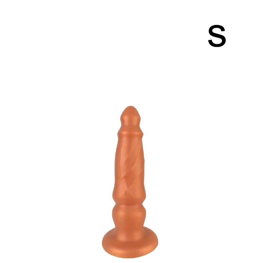 Huge Anal Dildo - Silicone Anal Expander Butt Plug Prostate Massager