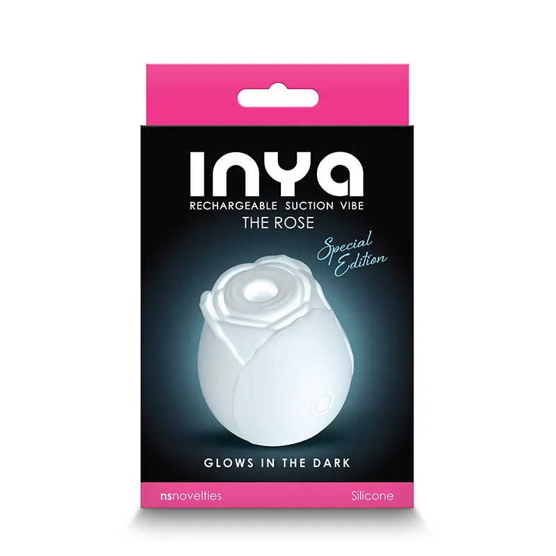 Inya Rechargeable Suction Vibrator The Rose by NS Novelties