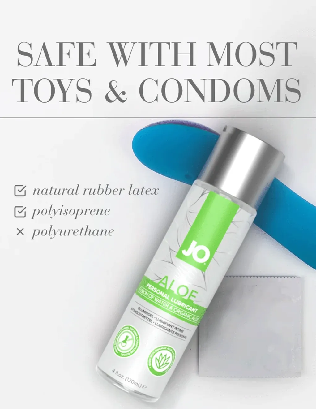 Jo Aloe Water-Based Lubricant