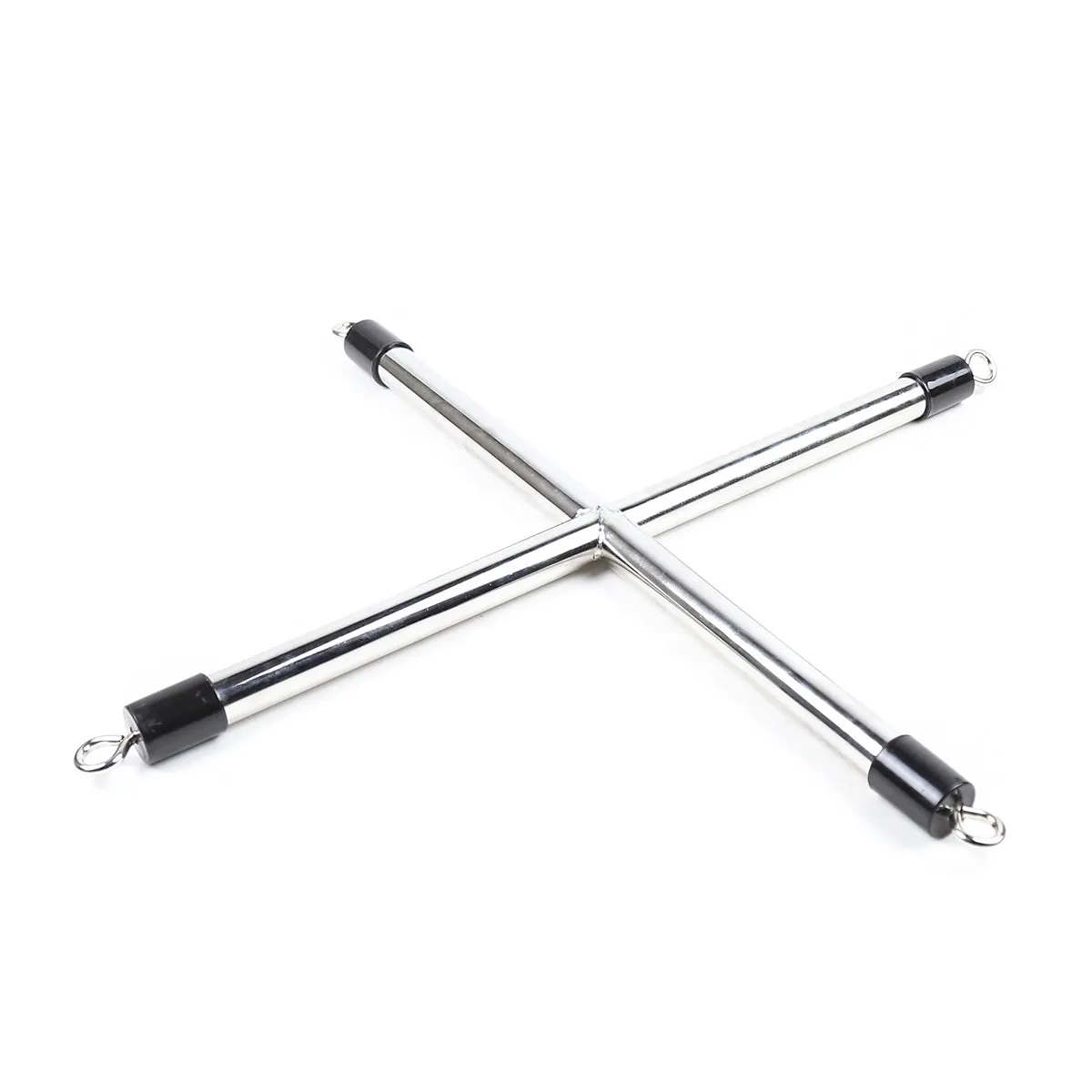 Kink 4 Way Bondage Spreader T-Frame Bar | Hand & Foot Lock | BDSM Couple