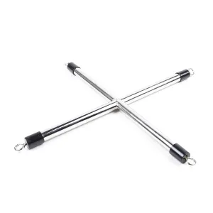 Kink 4 Way Bondage Spreader T-Frame Bar | Hand & Foot Lock | BDSM Couple