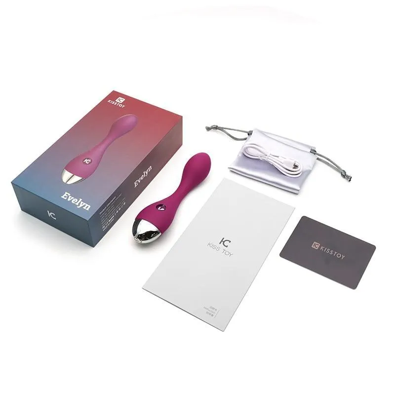 KISSTOY Evelyn G-Spot Vibrator Clitoral Stimulator Sex Massage