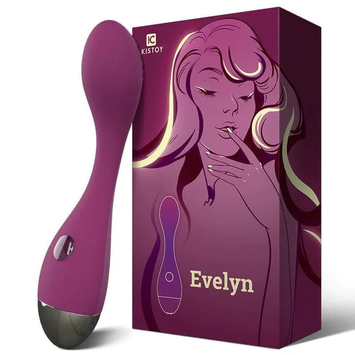 KISSTOY Evelyn G-Spot Vibrator Clitoral Stimulator Sex Massage
