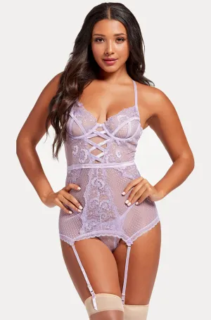 Lavender Mystic Floral Chemise