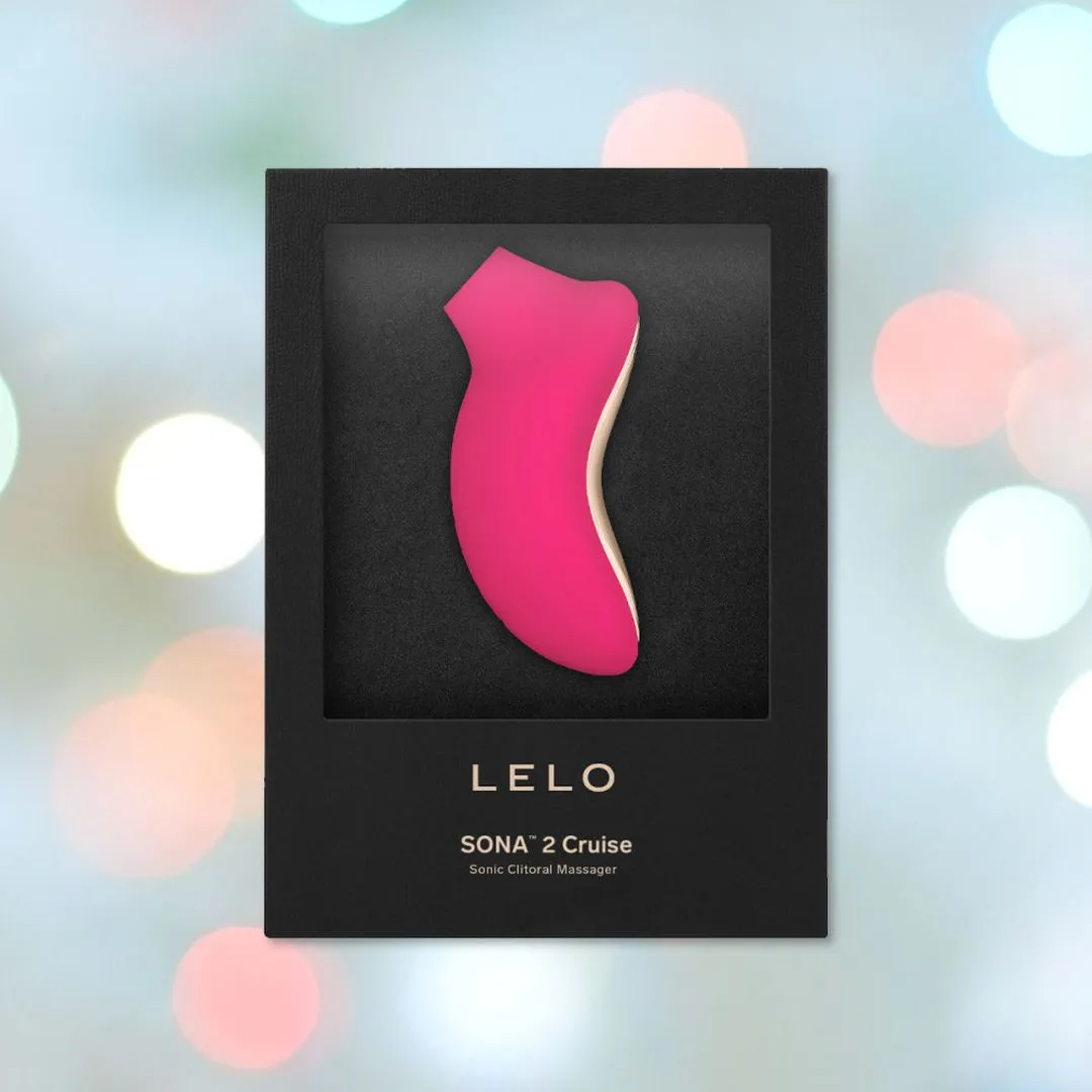 LELO SONA 2 Cruise Sonic Clitoral Massager - Cerise