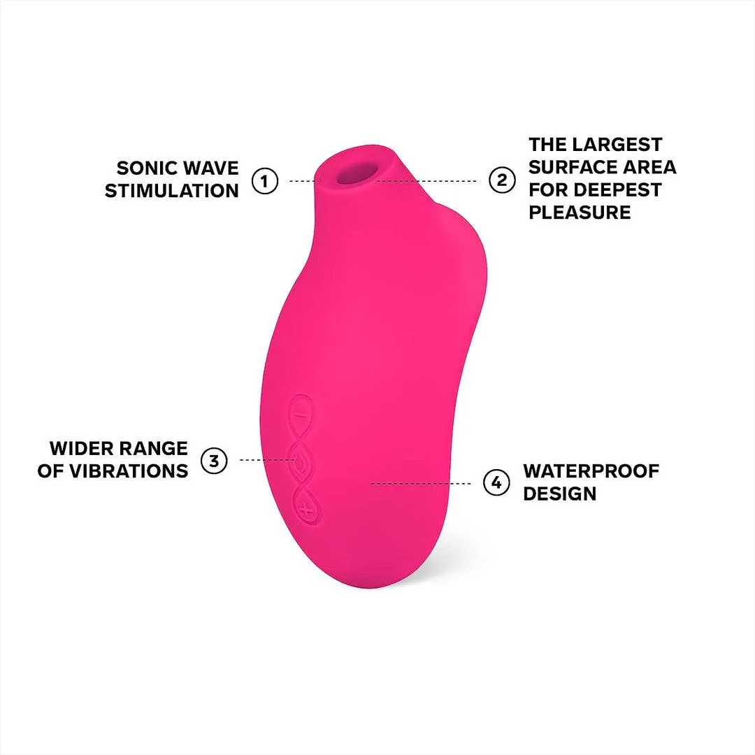 LELO SONA 2 Cruise Sonic Clitoral Massager - Cerise