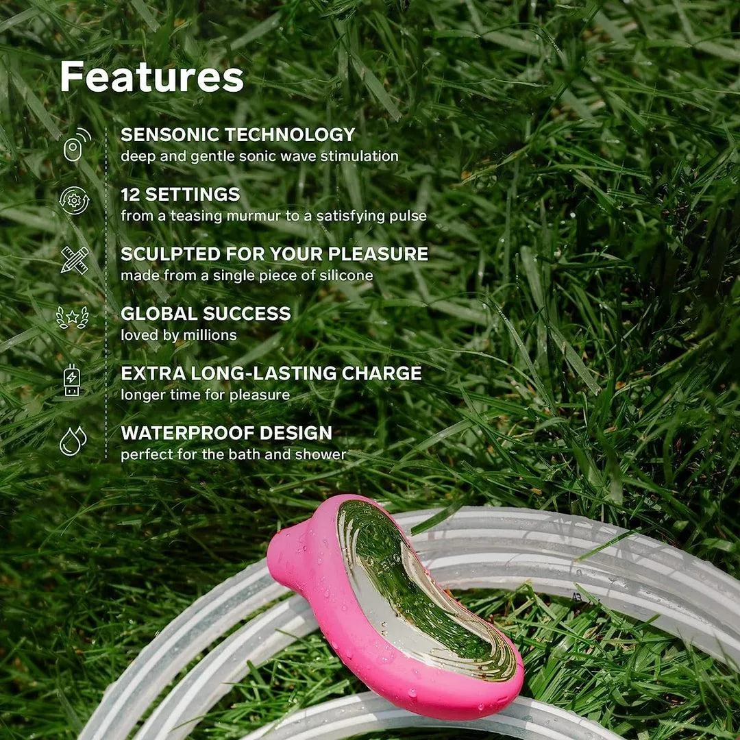 LELO SONA 2 Cruise Sonic Clitoral Massager - Cerise