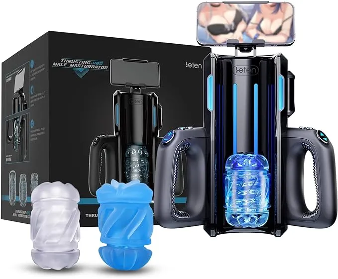 LETEN|Upgraded 12cm Ultra-Long Telescopic Male Masturbation Cup