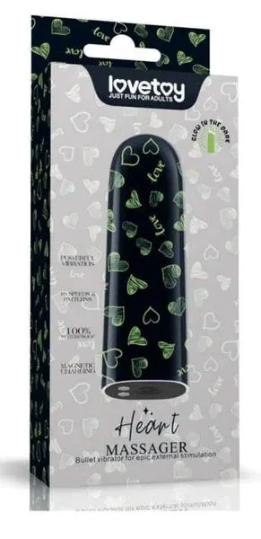 Love Toy Glow In The Dark Bullet Vibrator | Waterproof | USB