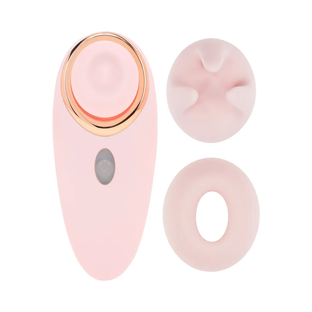 LoveLine Aurie AirTapTech Rechargeable Vibrator Pink