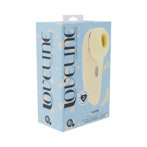 LoveLine Aurie AirTapTech Rechargeable Vibrator Yellow