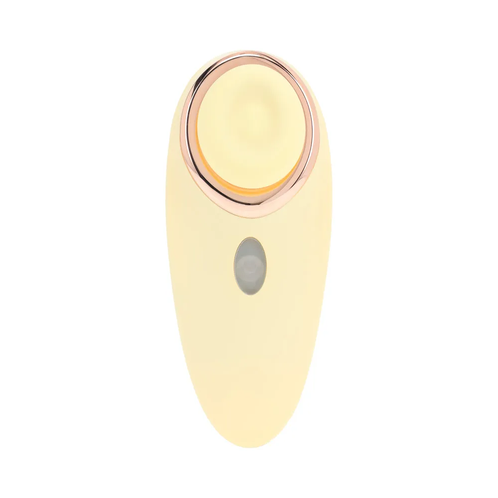 LoveLine Aurie AirTapTech Rechargeable Vibrator Yellow