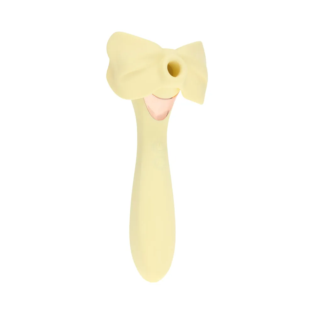 LoveLine Darling AirTapTech Rechargeable Vibrator Yellow