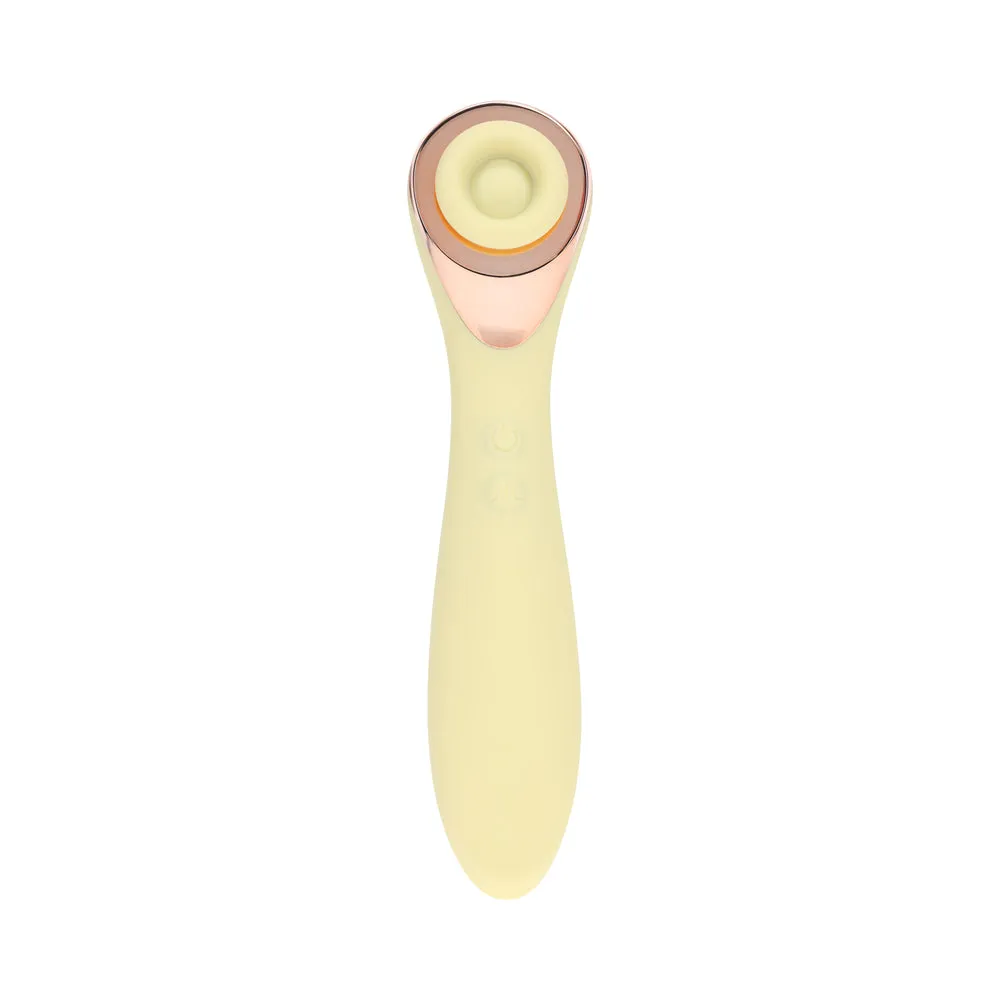 LoveLine Darling AirTapTech Rechargeable Vibrator Yellow
