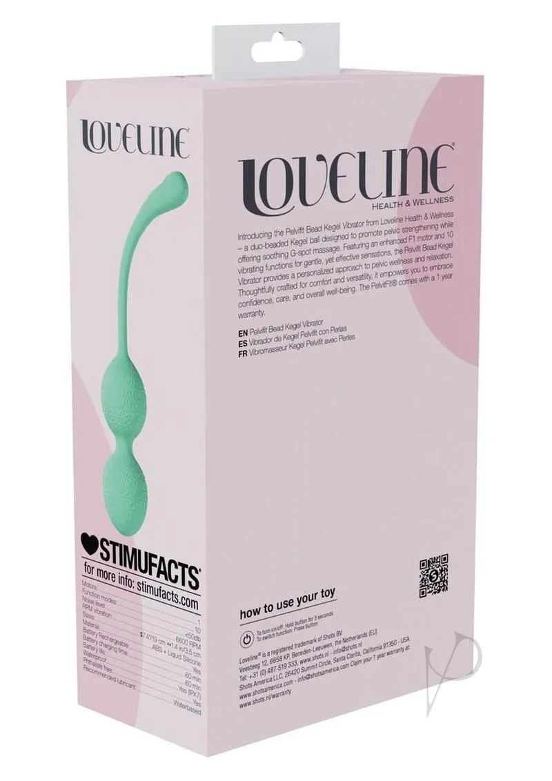Loveline Pelvifit Beads Kegal Vibe Green